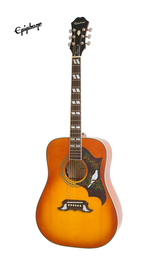 Epiphone Dove Studio Acoustic-Electric Guitar - Violinburst