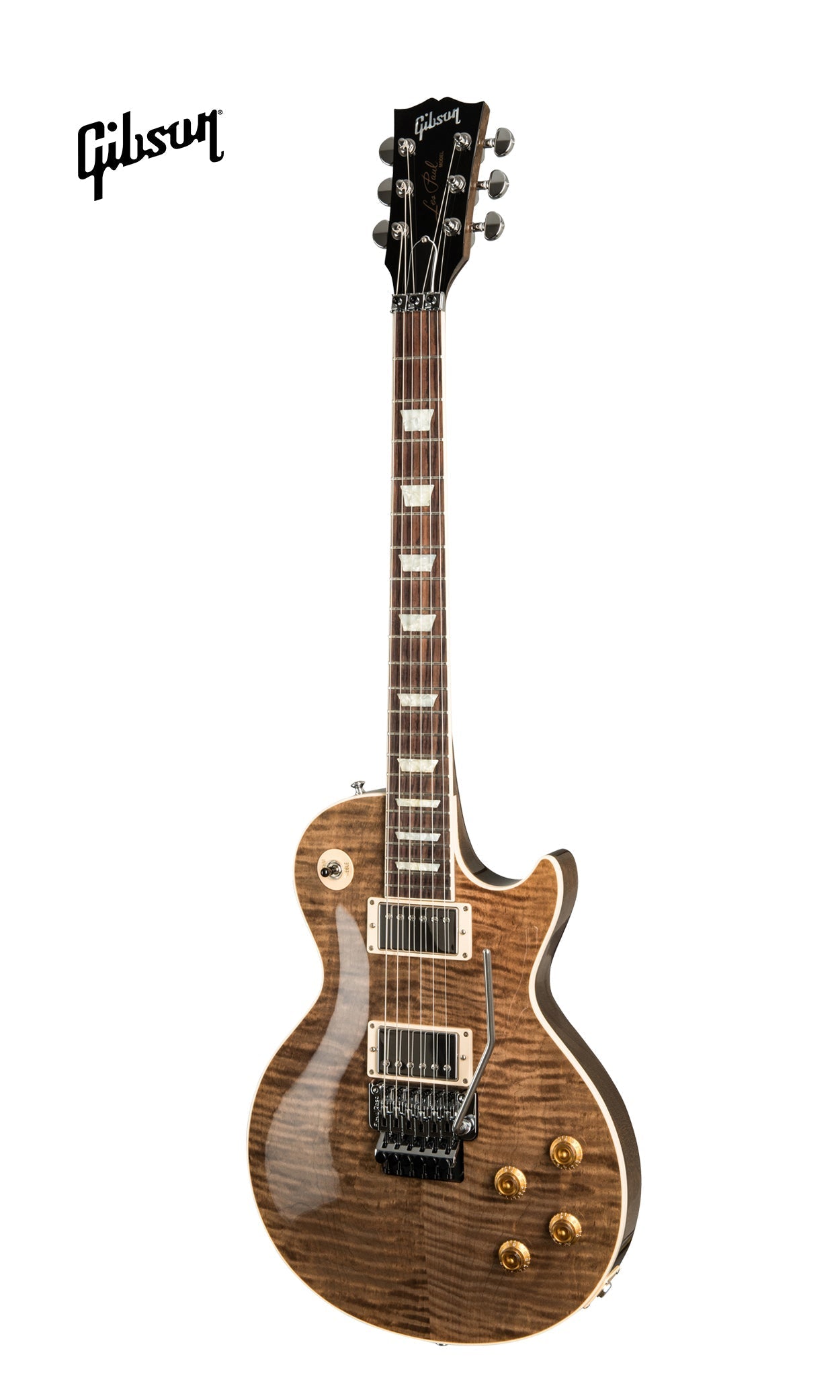GIBSON LES PAUL AXCESS STANDARD FIGURED TOP FLOYD ROSE ELECTRIC GUITAR - DC RUST