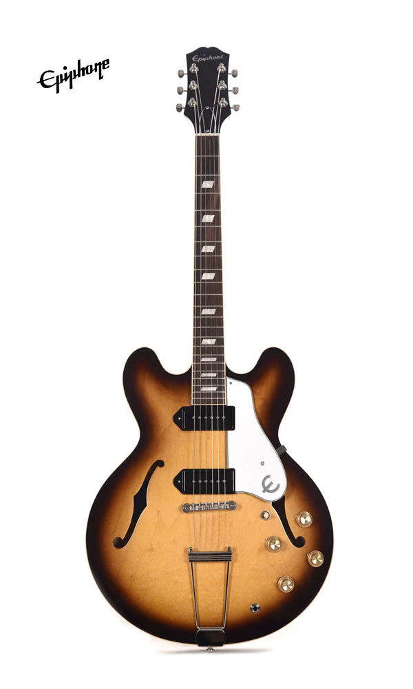 Epiphone USA Casino Hollowbody Electric Guitar, Case Included - Vintage Burst [Made in USA]