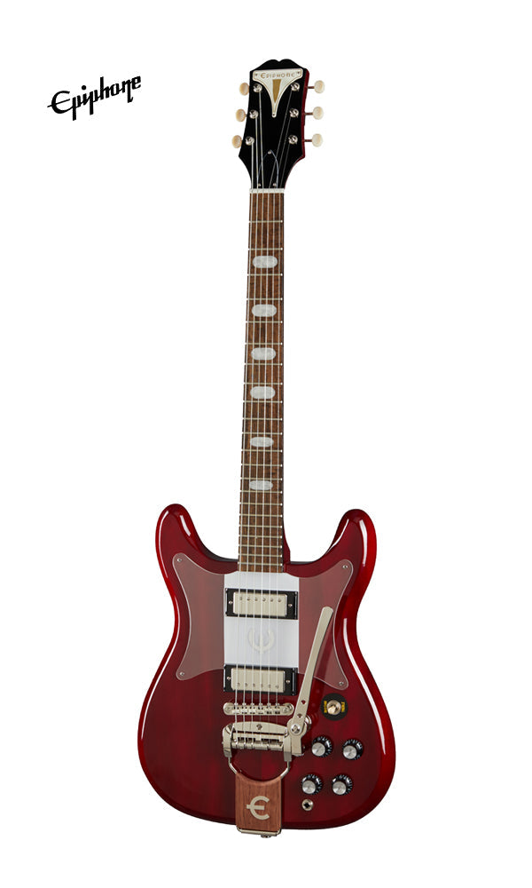 Epiphone Crestwood Custom Tremotone付 Epiphone Crestwood Custom (Tremotone) Electric Guitar - Cherry