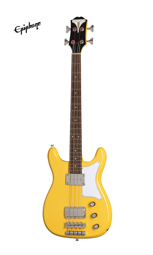 Epiphone Newport Electric Bass Guitar - Sunset Yellow