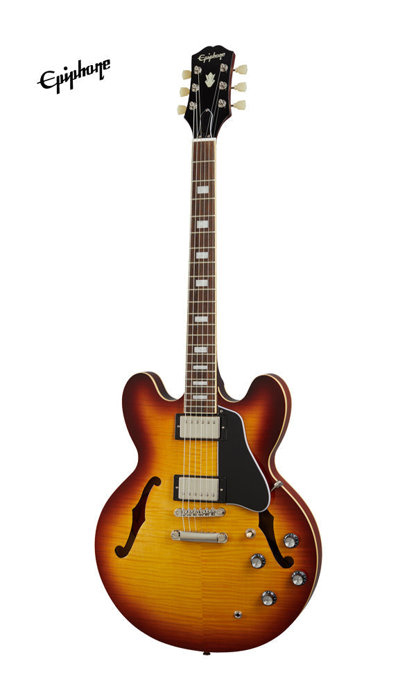 Epiphone ES-335 Figured Semi-Hollowbody Electric Guitar - Raspberry Te