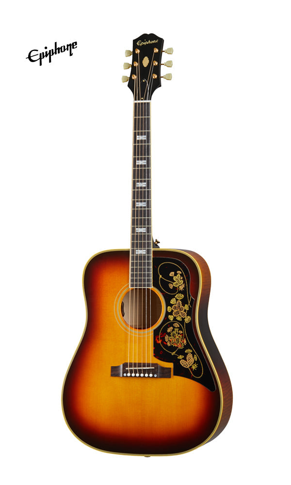 Epiphone USA Frontier Acoustic-Electric Guitar, Case Included - Frontier Burst [Made in USA]