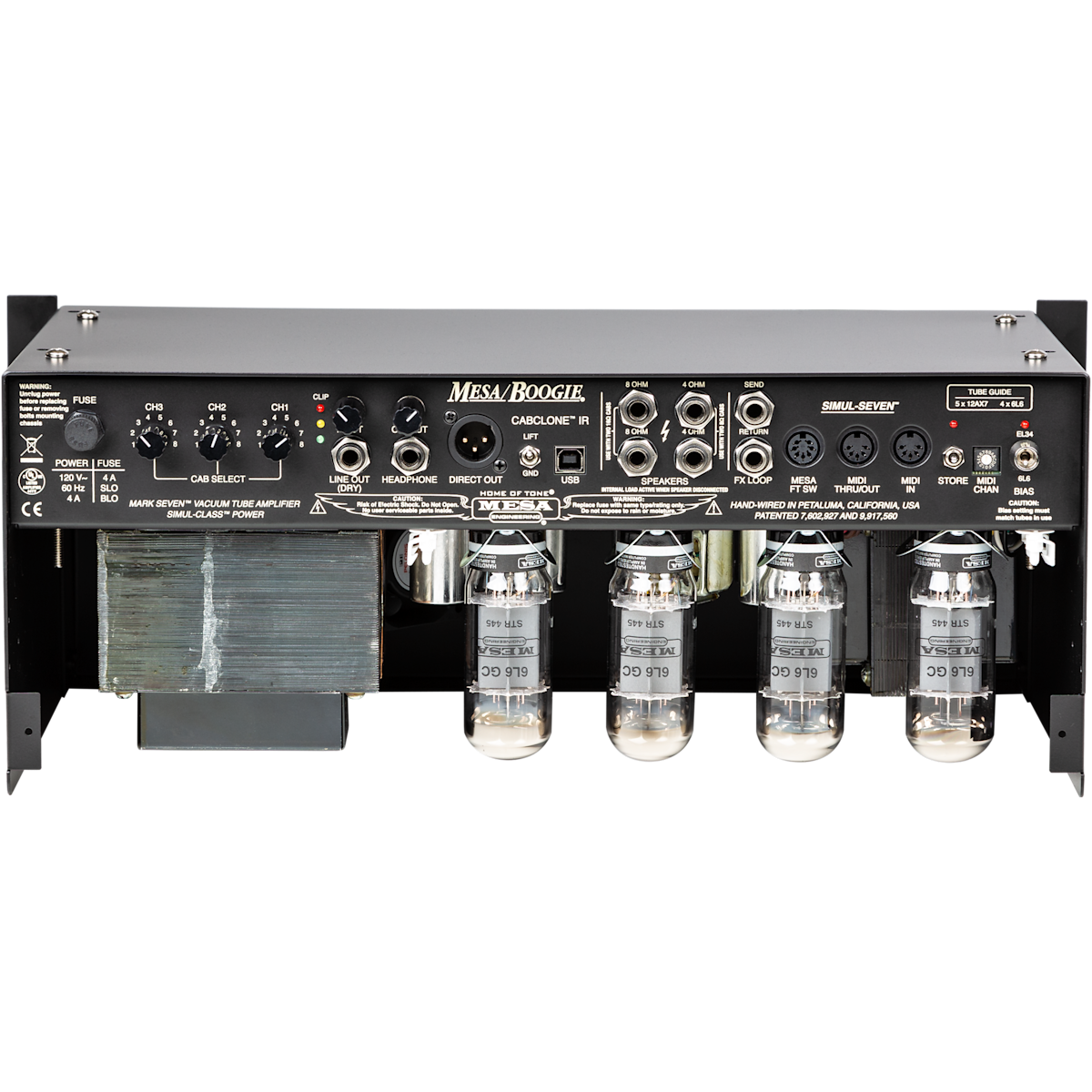 Mesa Boogie Mark VII Rackmount Head - Black