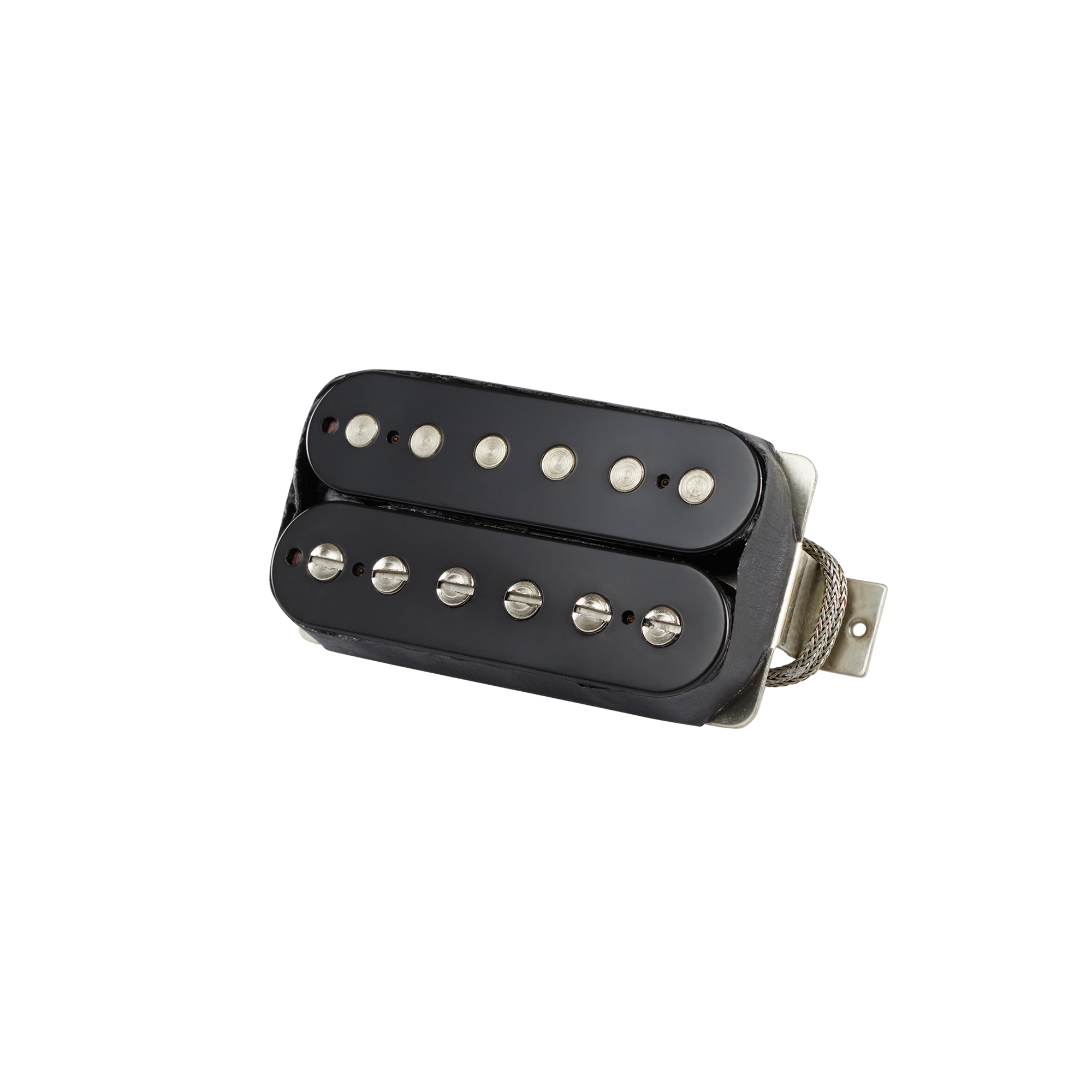 GIBSON ACCESSORIES '57 CLASSIC PLUS BRIDGE HUMBUCKING PICKUP - DOUBLE BLACK (PU57+DB2)