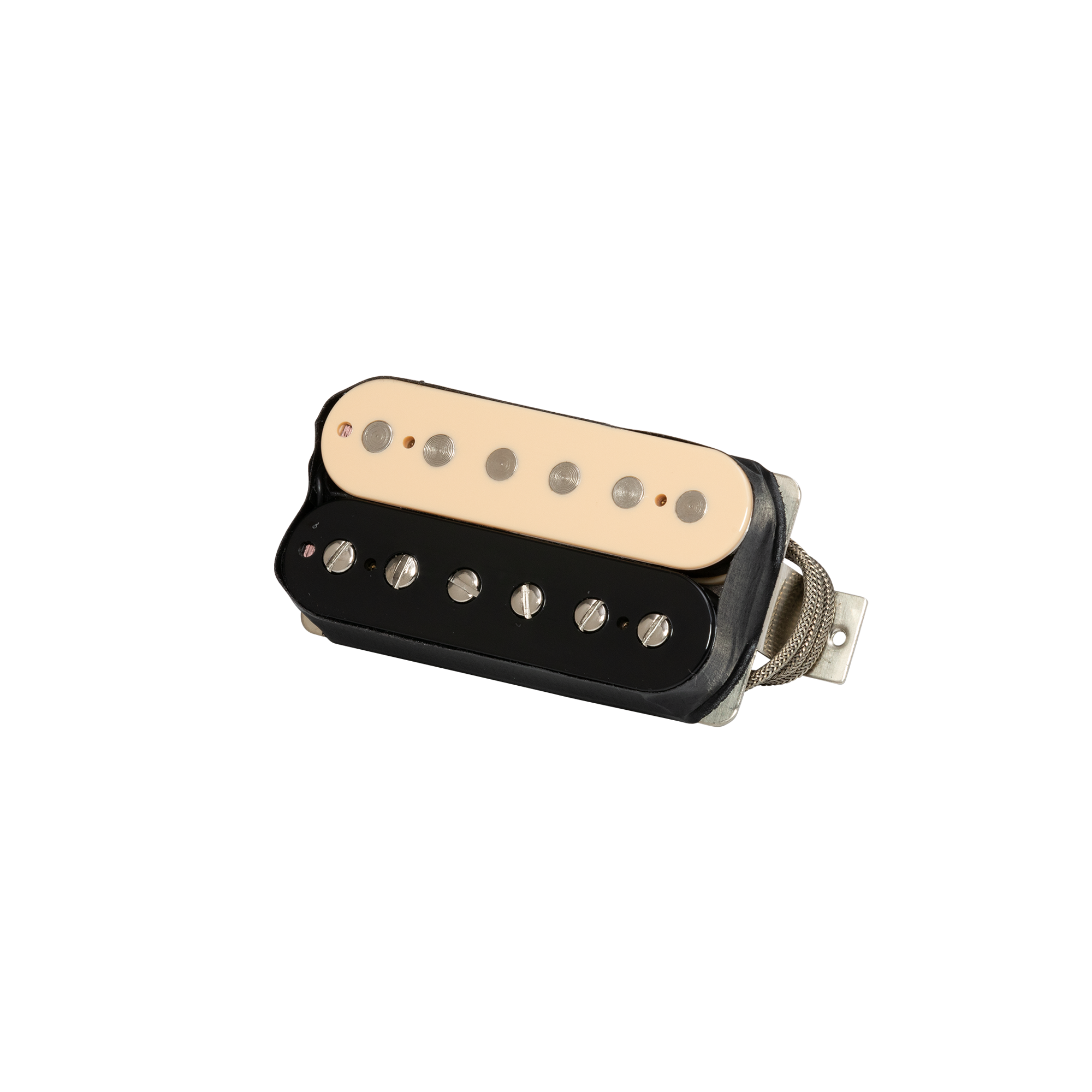 GIBSON ACCESSORIES CUSTOMBUCKER UNDERWOUND HUMBUCKING PICKUP - ZEBRA (PUCBUDB2)