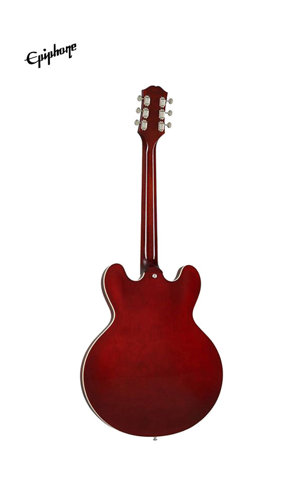 Epiphone USA Casino Left-Handed Hollowbody Electric Guitar, Case Included - Royal Tan [Made in USA]