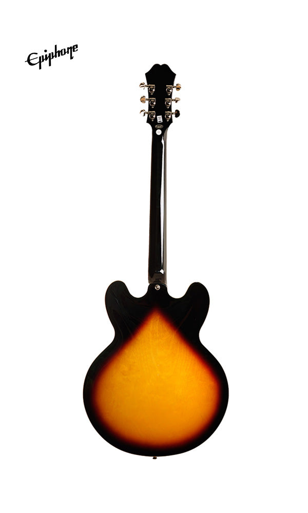 Epiphone ES-335 Left-Handed Semi-Hollowbody Electric Guitar - Vintage Sunburst