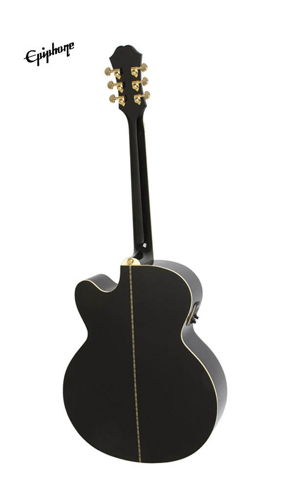 Epiphone J-200 EC Studio Acoustic-Electric Guitar - Black