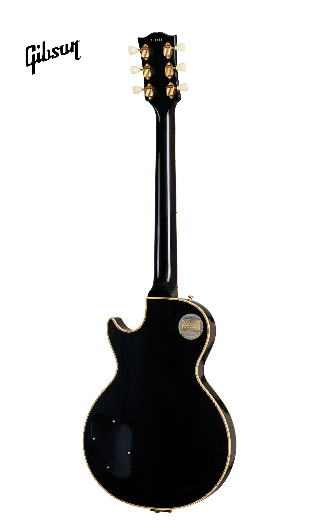 GIBSON 1957 LES PAUL CUSTOM REISSUE 3-PICKUP BIGSBY VOS ELECTRIC GUITAR - EBONY
