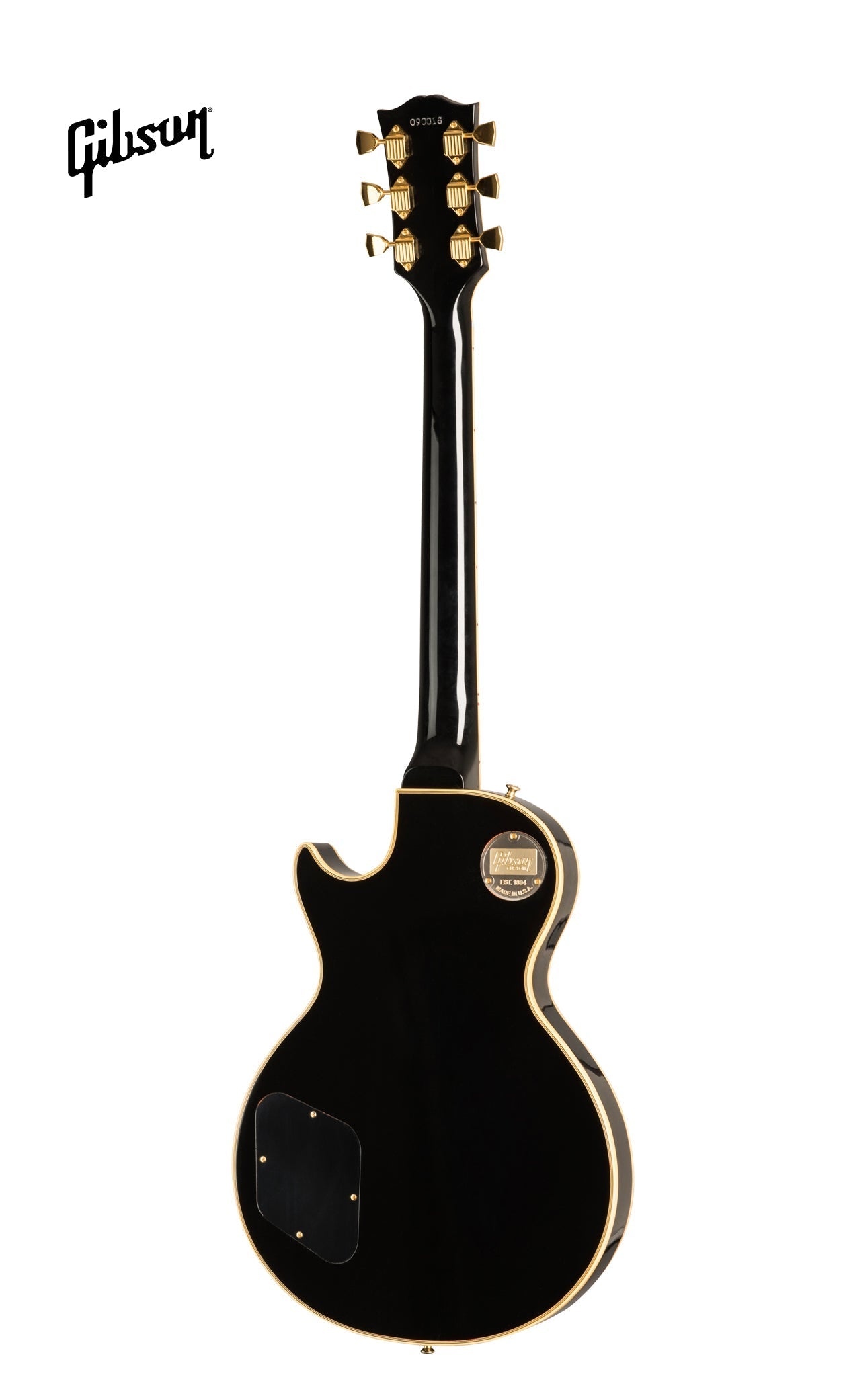 GIBSON 1968 LES PAUL CUSTOM REISSUE ELECTRIC GUITAR - EBONY