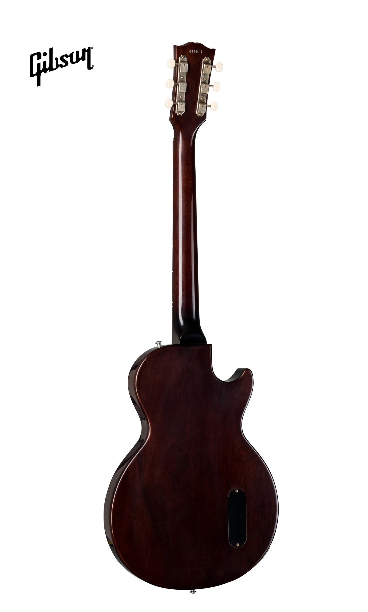 GIBSON 1957 LES PAUL JUNIOR SINGLE CUT REISSUE VOS LEFT-HANDED ELECTRIC GUITAR - VINTAGE SUNBURST