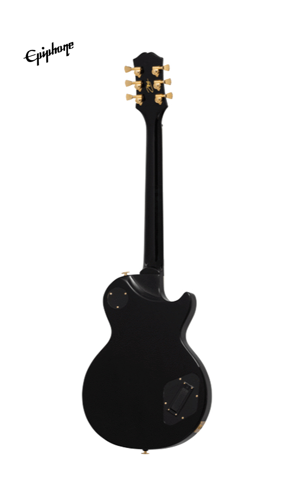 Epiphone Matt Heafy Les Paul Custom Origins Left-Handed Electric Guitar, Case Included - Ebony