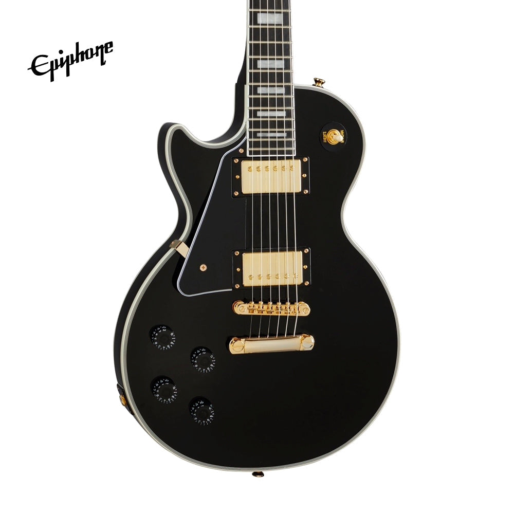 Epiphone Les Paul Custom Left-Handed Electric Guitar - Ebony