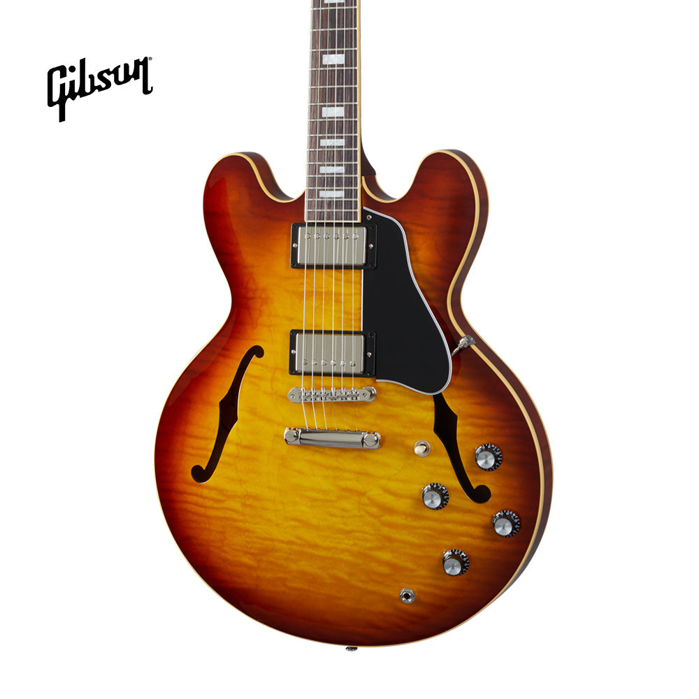GIBSON ES-335 FIGURED SEMI-HOLLOWBODY ELECTRIC GUITAR - ICED TEA