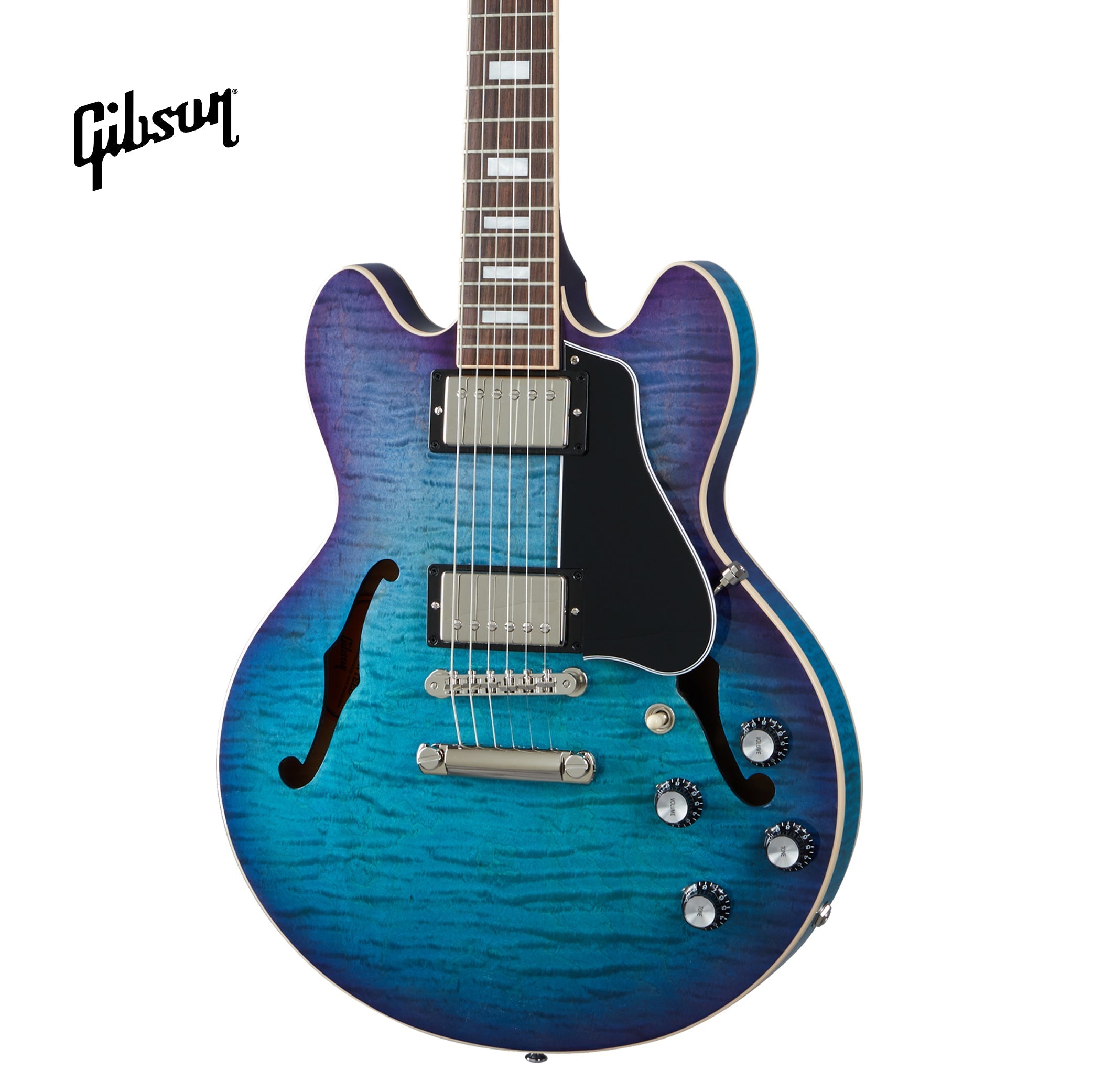 GIBSON ES-339 FIGURED SEMI-HOLLOWBODY ELECTRIC GUITAR - BLUEBERRY BURST