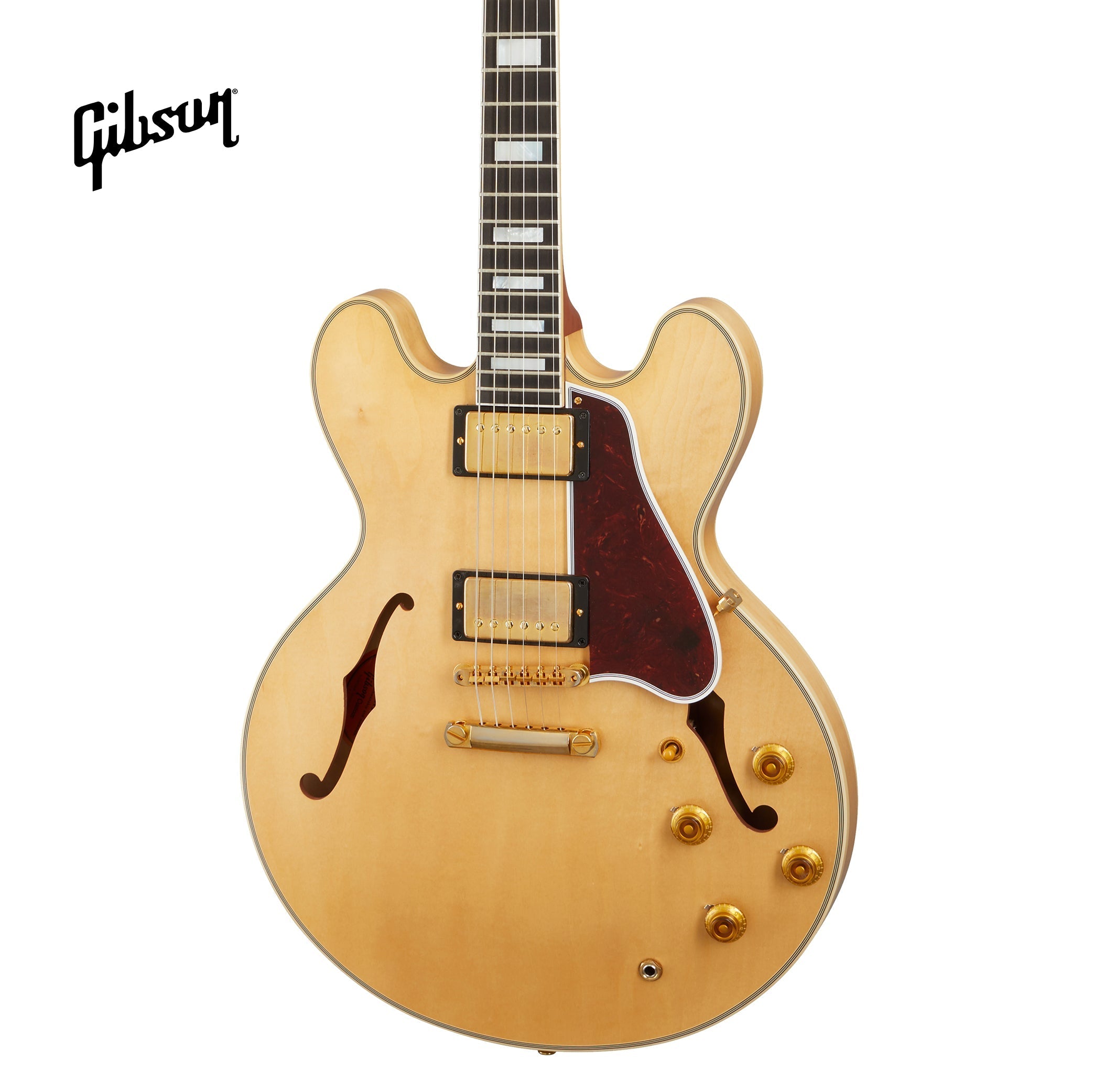 GIBSON 1959 ES-355 REISSUE STOP BAR VOS SEMI-HOLLOWBODY ELECTRIC GUITAR - VINTAGE NATURAL