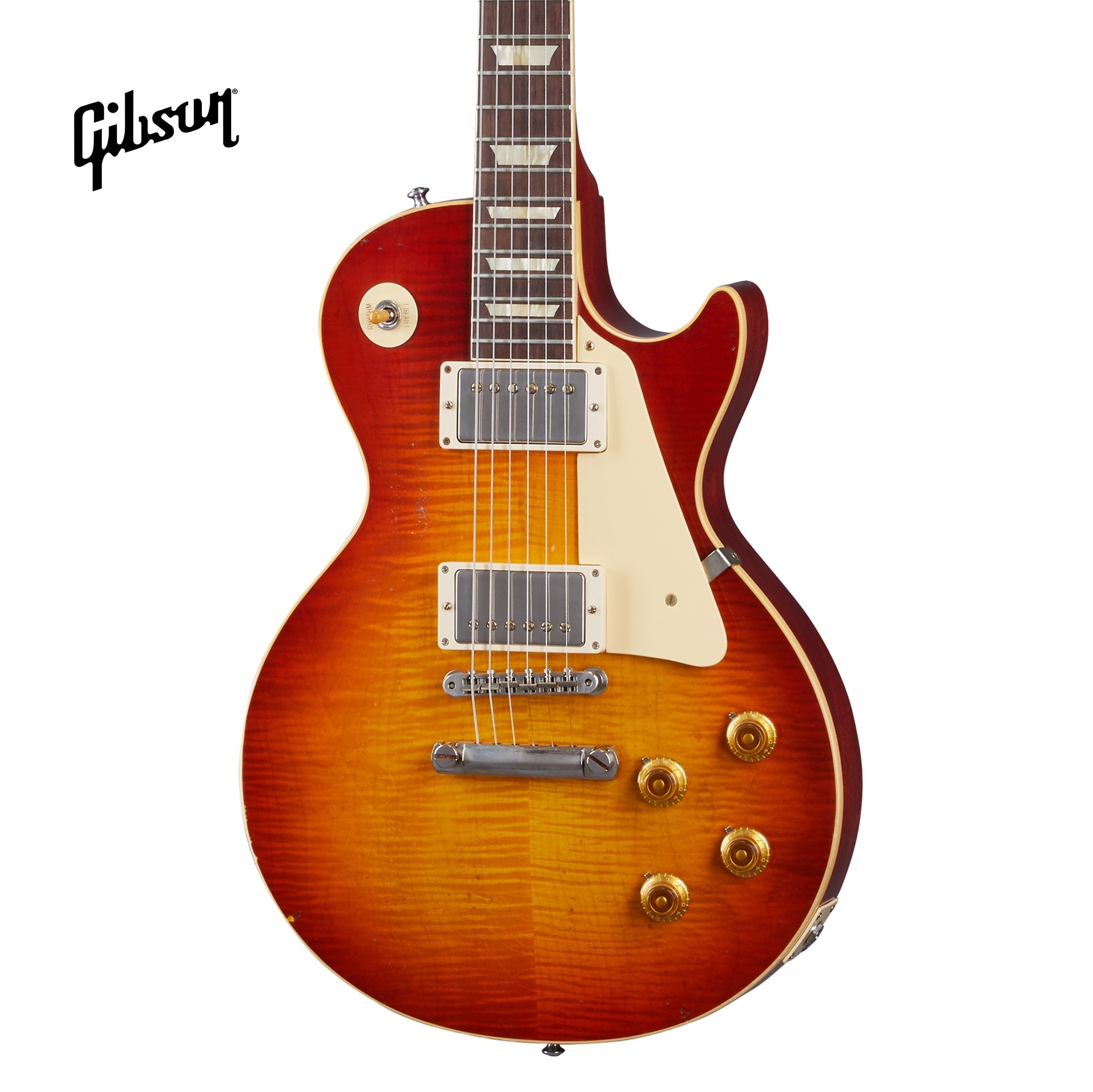 GIBSON 1959 LES PAUL STANDARD REISSUE LIGHT AGED ELECTRIC GUITAR - CHERRY TEABURST