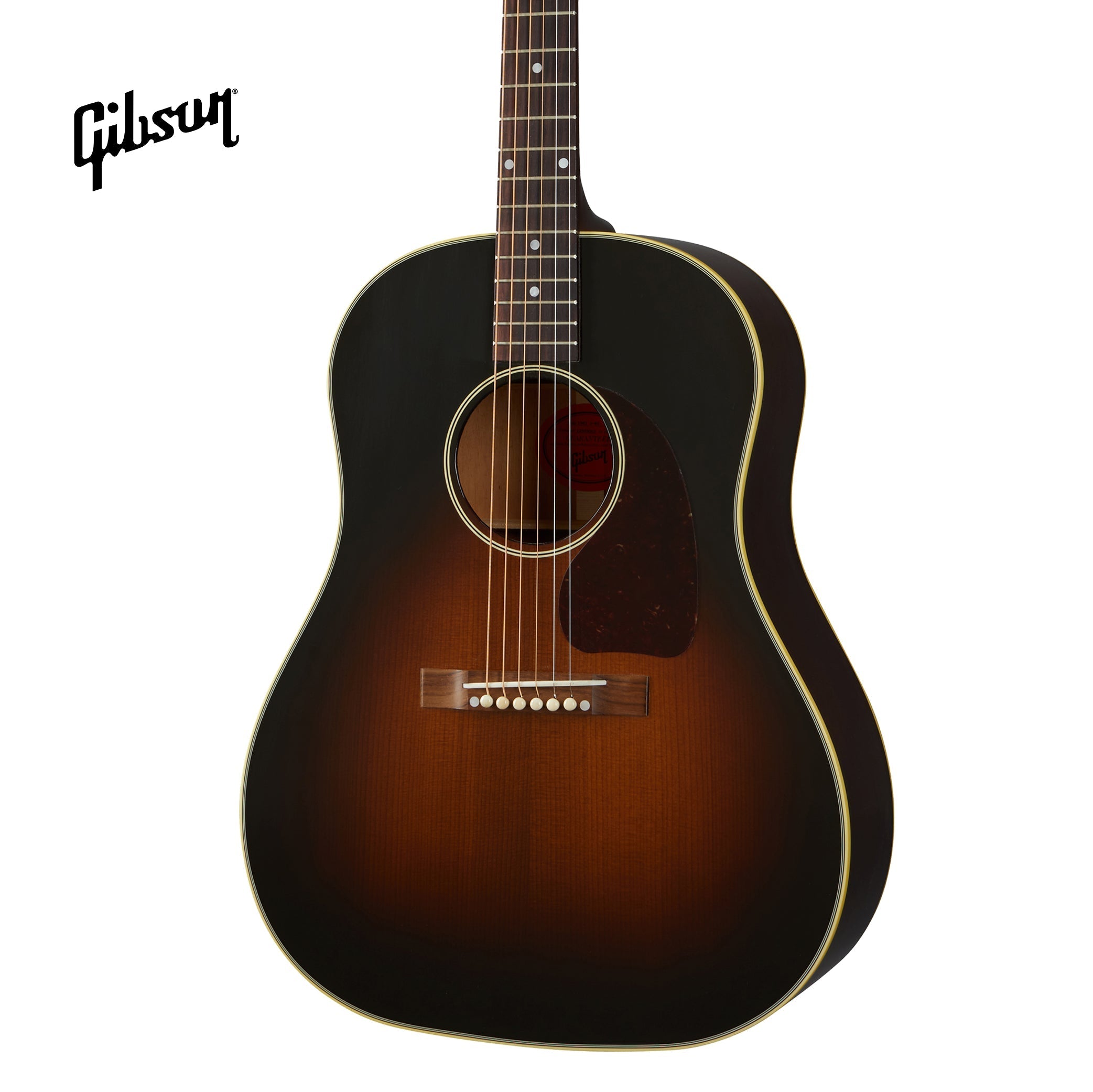 GIBSON 1942 BANNER J-45 ACOUSTIC GUITAR - VINTAGE SUNBURST