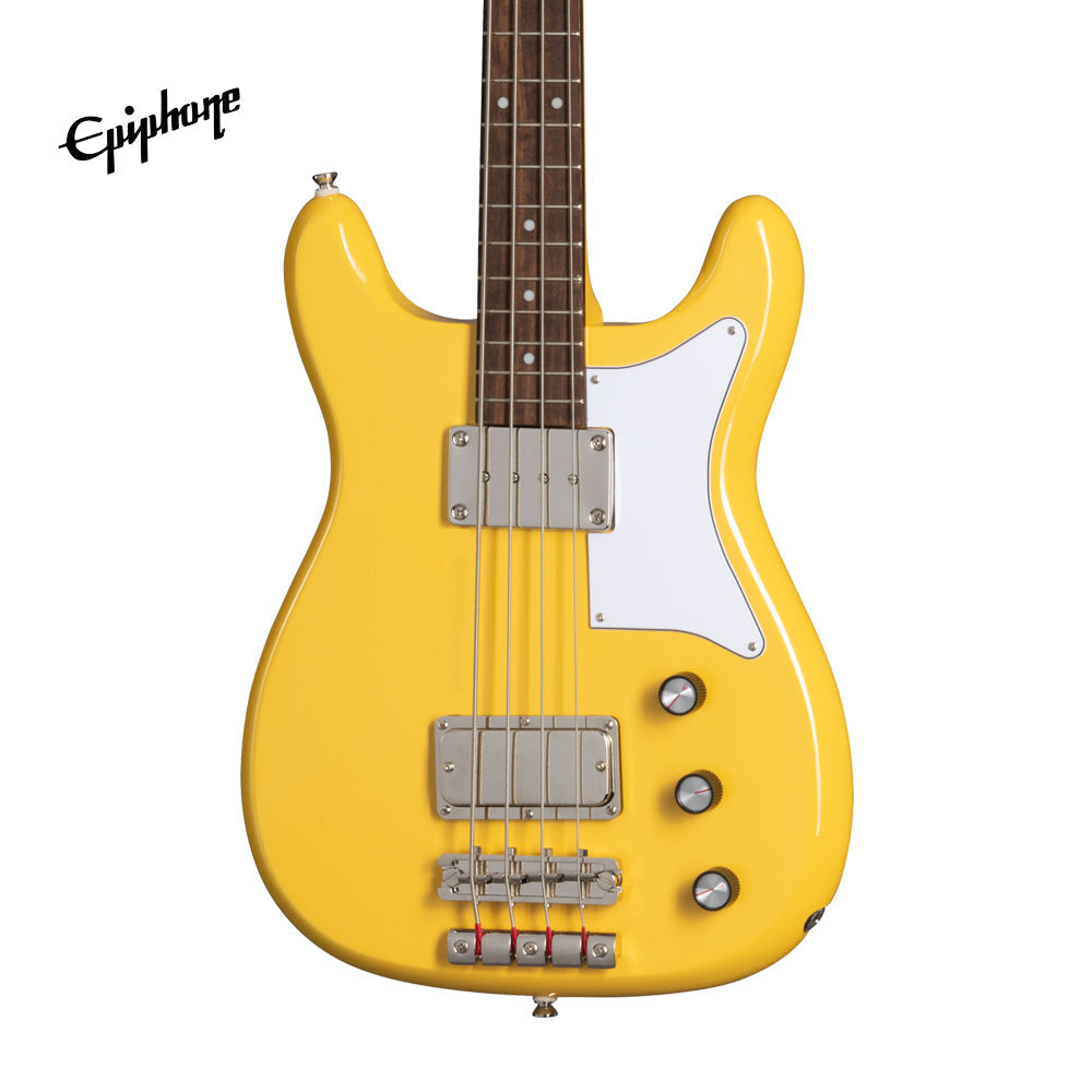 Epiphone Newport Electric Bass Guitar - Sunset Yellow
