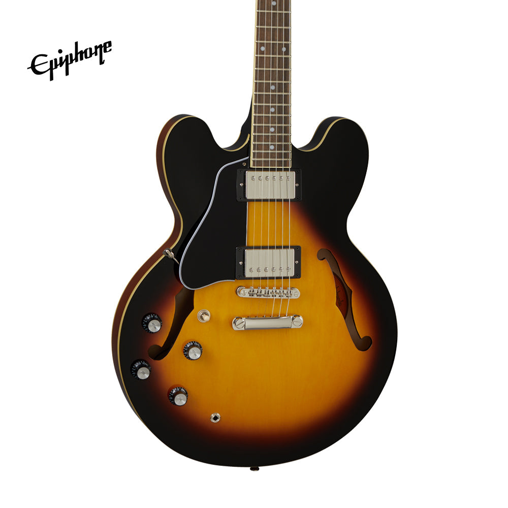 Epiphone ES-335 Left-Handed Semi-Hollowbody Electric Guitar - Vintage Sunburst